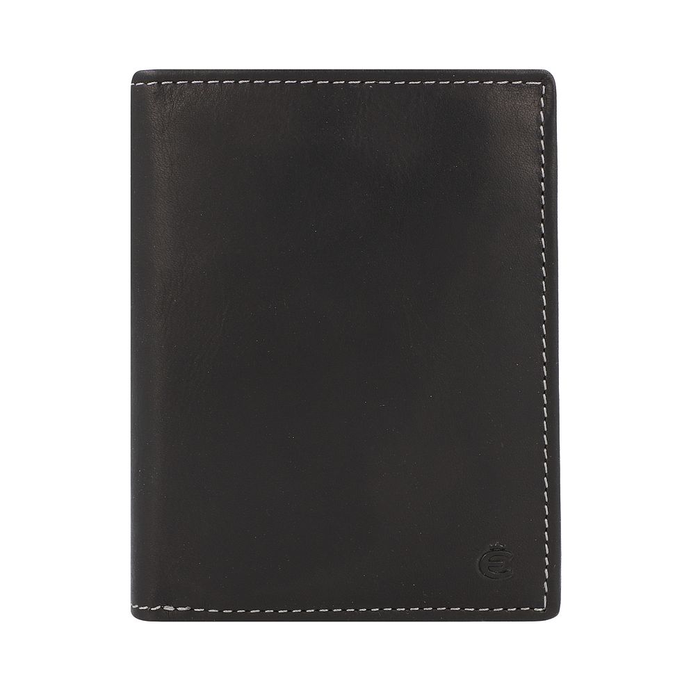 Esquire Dallas Portafoglio Protezione RFID Vera Pelle 11 cm