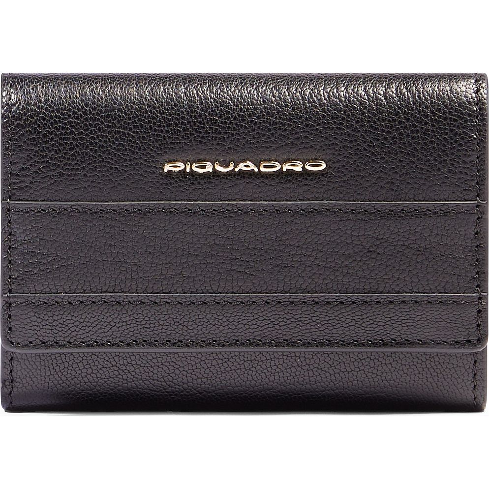 Piquadro Patricia Portafoglio Protezione RFID Vera Pelle 9 cm Piquadro Patricia Portafoglio Protezione RFID Vera Pelle 9 cm