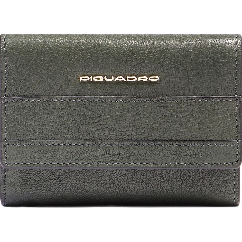 Piquadro Patricia Portafoglio Protezione RFID Vera Pelle 9 cm Piquadro Patricia Portafoglio Protezione RFID Vera Pelle 9 cm