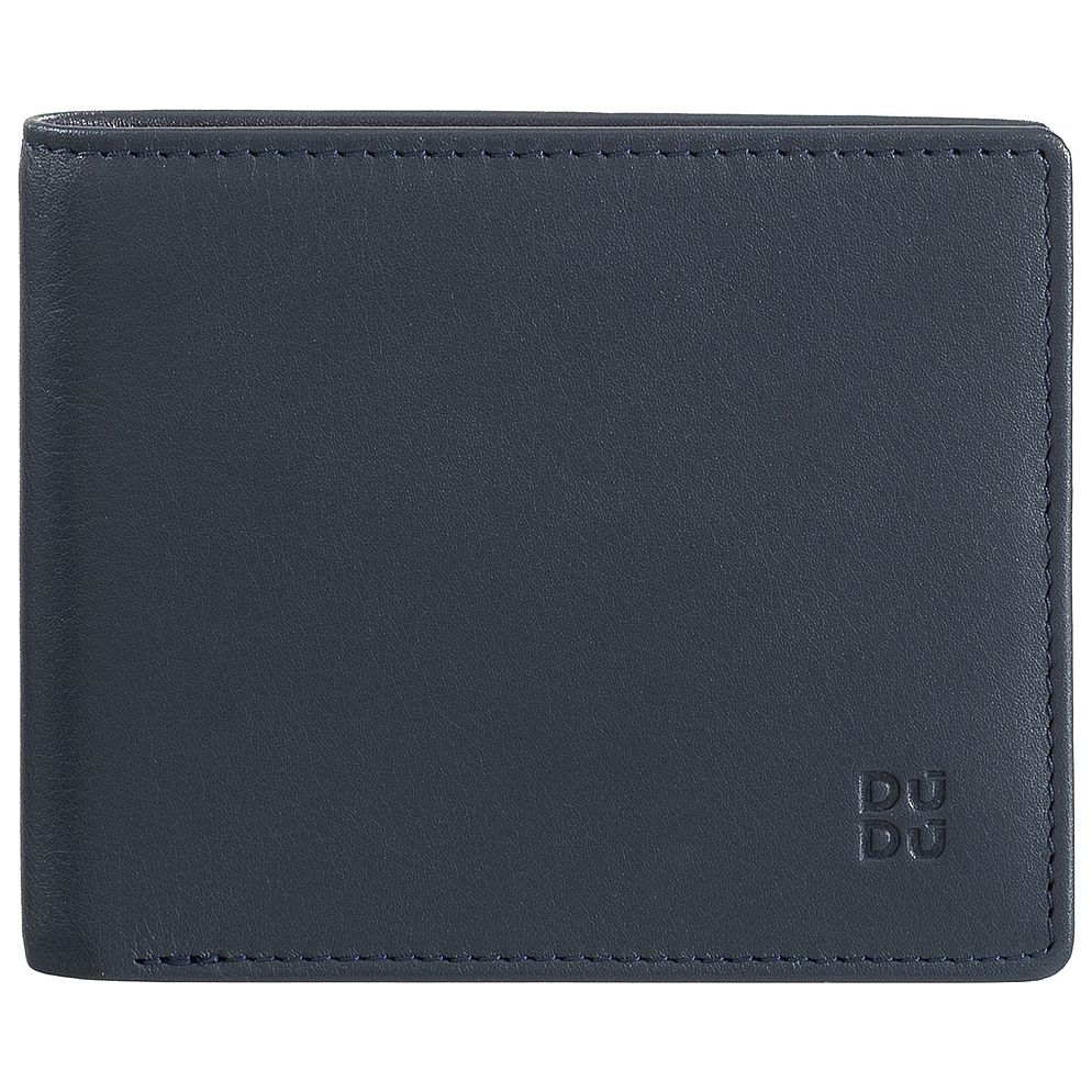 DuDu Azzorre Portafoglio Protezione RFID Vera Pelle 11 cm DuDu Azzorre Portafoglio Protezione RFID Vera Pelle 11 cm