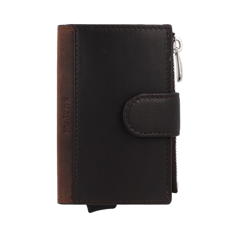 Maître Bundenbach C-Four Custodia per carta di credito Protezione RFID Vera Pelle 10 cm