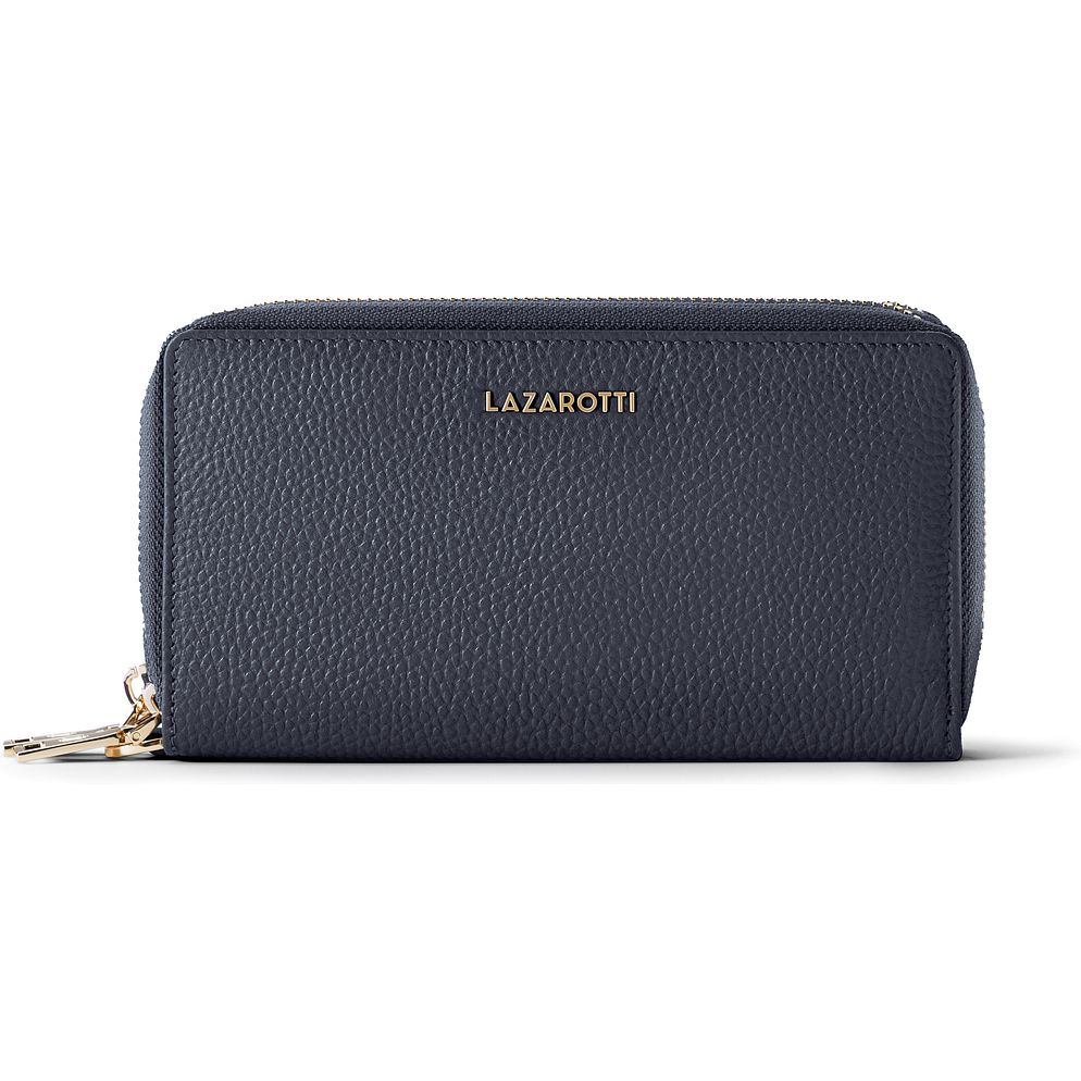Lazarotti Portafoglio Bologna in pelle XL con doppia chiusura a zip, protezione RFID, 20 cm Lazarotti Portafoglio Bologna in pelle XL con doppia chiusura a zip, protezione RFID, 20 cm