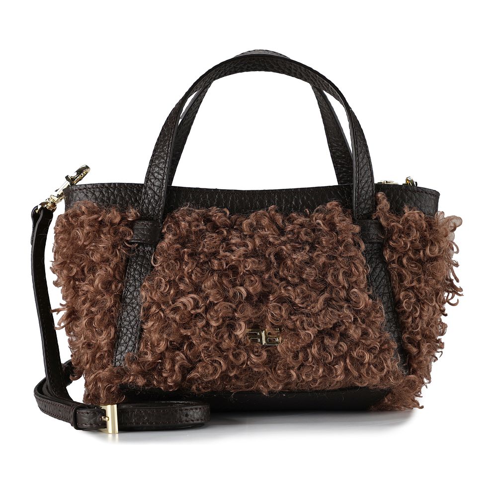 abro Cosmo Borsa a spalla Vera Pelle 24 cm
