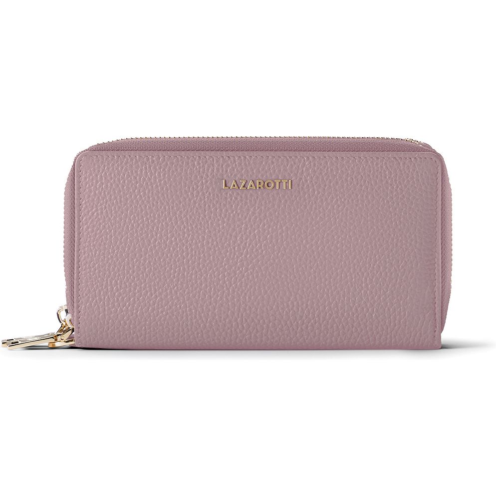 Lazarotti Portafoglio Bologna in pelle XL con doppia chiusura a zip, protezione RFID, 20 cm Lazarotti Portafoglio Bologna in pelle XL con doppia chiusura a zip, protezione RFID, 20 cm