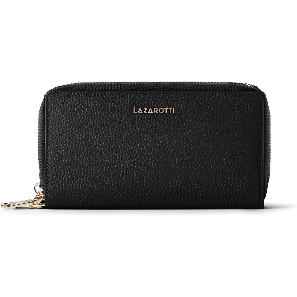 Lazarotti Portafoglio Bologna in pelle XL con doppia chiusura a zip, protezione RFID, 20 cm Lazarotti Portafoglio Bologna in pelle XL con doppia chiusura a zip, protezione RFID, 20 cm