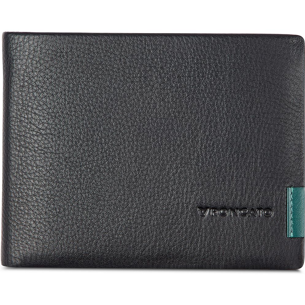 Roncato Monaco Portafoglio Protezione RFID Vera Pelle 9.5 cm Roncato Monaco Portafoglio Protezione RFID Vera Pelle 9.5 cm