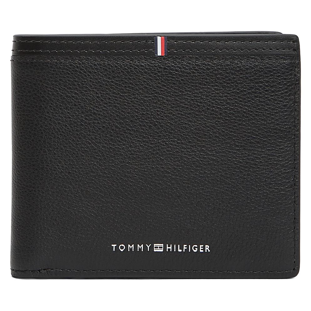 Tommy Hilfiger TH Corp Portafoglio Vera Pelle 9 cm Tommy Hilfiger TH Corp Portafoglio Vera Pelle 9 cm