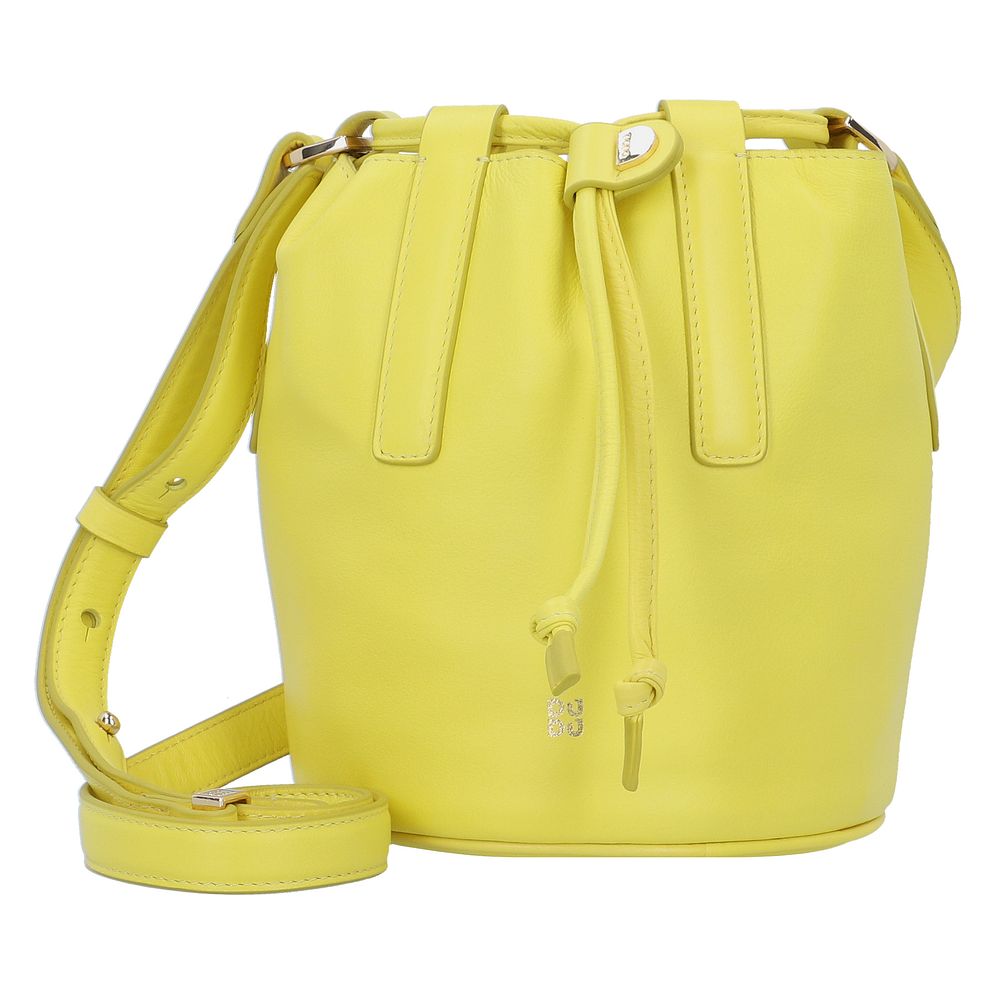 DuDu Filicudi Borsa secchiello Vera Pelle 14 cm
