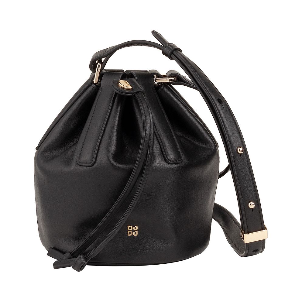 DuDu Filicudi Borsa secchiello Vera Pelle 14 cm