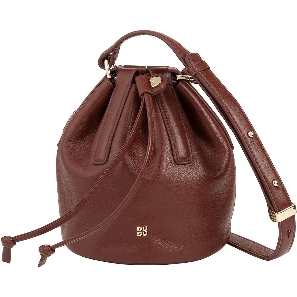 DuDu Filicudi Borsa secchiello Vera Pelle 14 cm