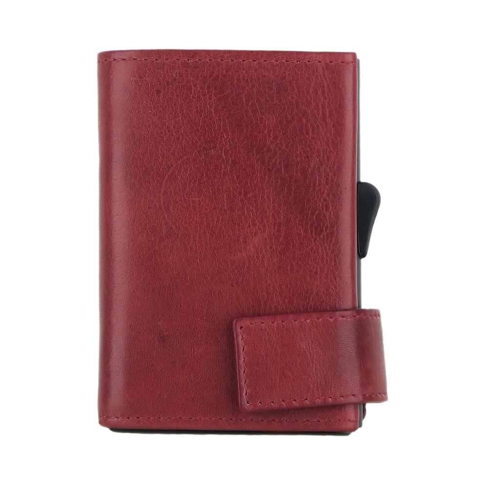 SecWal SecWal 1 Custodia per carta di credito Protezione RFID Vera Pelle 9.5 cm