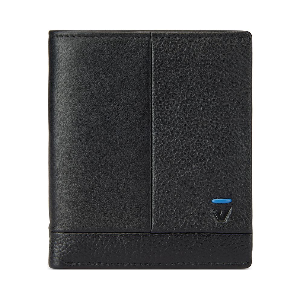 Roncato Trial DLX Portafoglio Protezione RFID Vera Pelle 9 cm