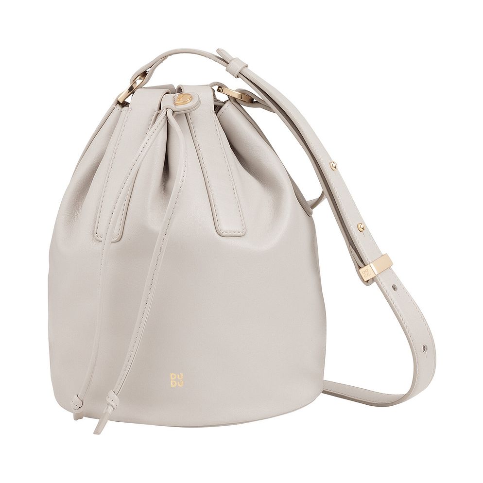 DuDu Filicudi Borsa secchiello Vera Pelle 19 cm