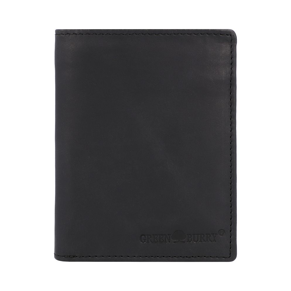 Greenburry Portafoglio Protezione RFID Vera Pelle 12.5 cm Greenburry Portafoglio Protezione RFID Vera Pelle 12.5 cm