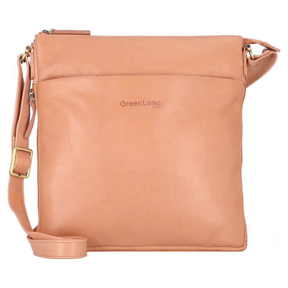 Greenland Nature Crossbody taske Læder 28 cm Greenland Nature Crossbody taske Læder 28 cm
