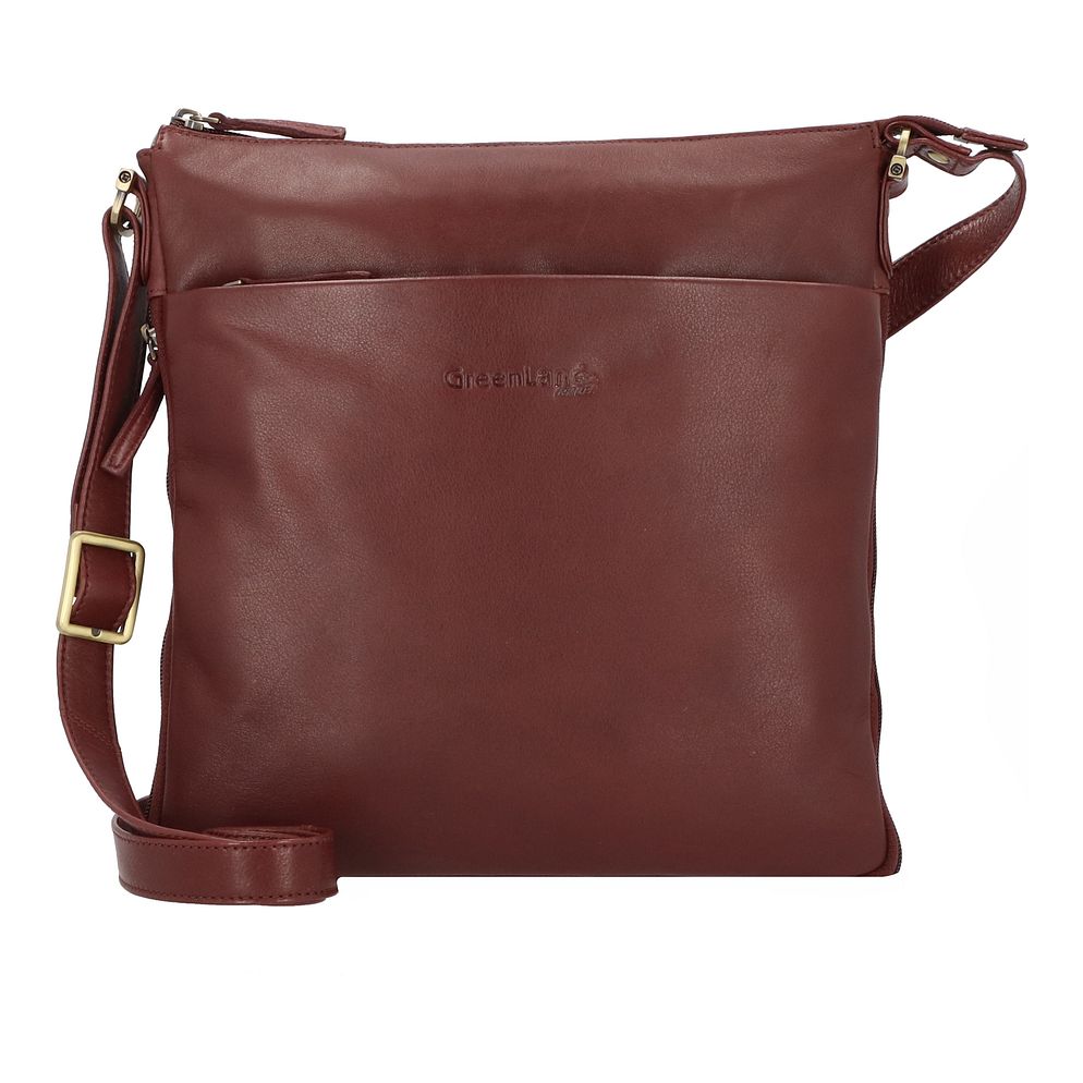 Greenland Nature Crossbody taske Læder 28 cm Greenland Nature Crossbody taske Læder 28 cm
