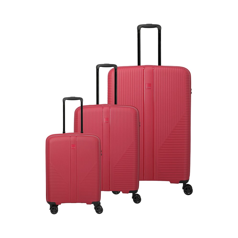 Travelite Air Stripe 4 ruote Set di valigie 3 pezzi espandibile Travelite Air Stripe 4 ruote Set di valigie 3 pezzi espandibile