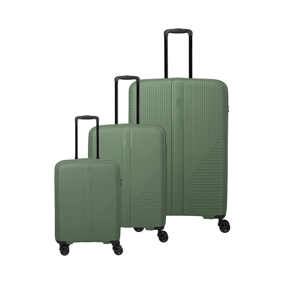 Travelite Air Stripe 4 ruote Set di valigie 3 pezzi espandibile Travelite Air Stripe 4 ruote Set di valigie 3 pezzi espandibile