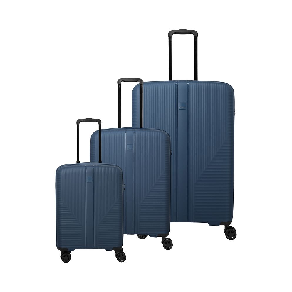 Travelite Air Stripe 4 ruote Set di valigie 3 pezzi espandibile Travelite Air Stripe 4 ruote Set di valigie 3 pezzi espandibile