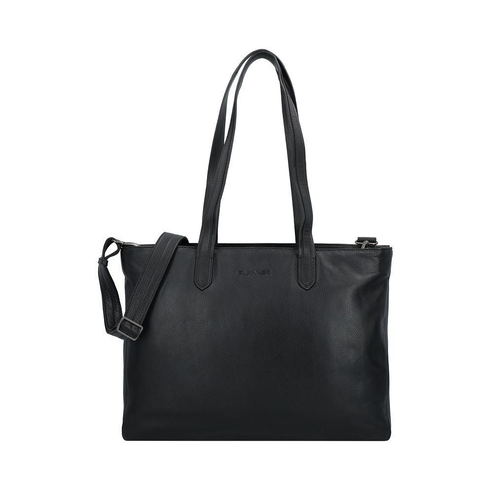 Plevier Power Borsa tote Vera Pelle 31 cm Vano porta PC Plevier Power Borsa tote Vera Pelle 31 cm Vano porta PC