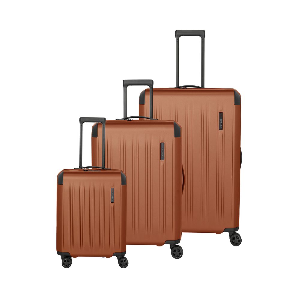 Travelite Dynamiic 4 ruote Set di valigie 3 pezzi espandibile
