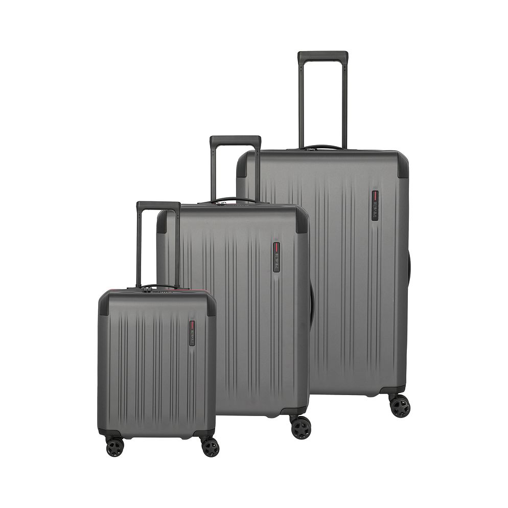 Travelite Dynamiic 4 ruote Set di valigie 3 pezzi espandibile