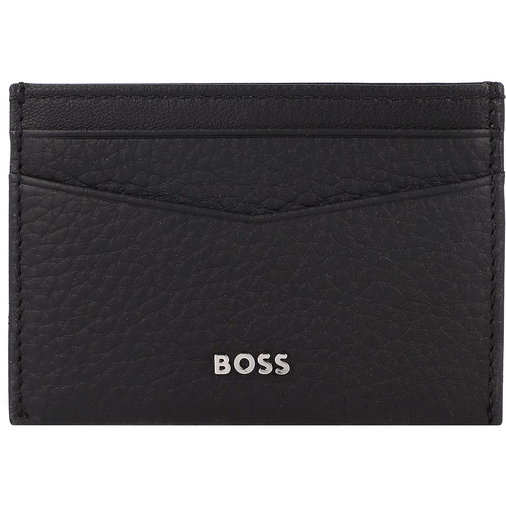 Boss New Crosstown Custodia per carta di credito Vera Pelle 10 cm