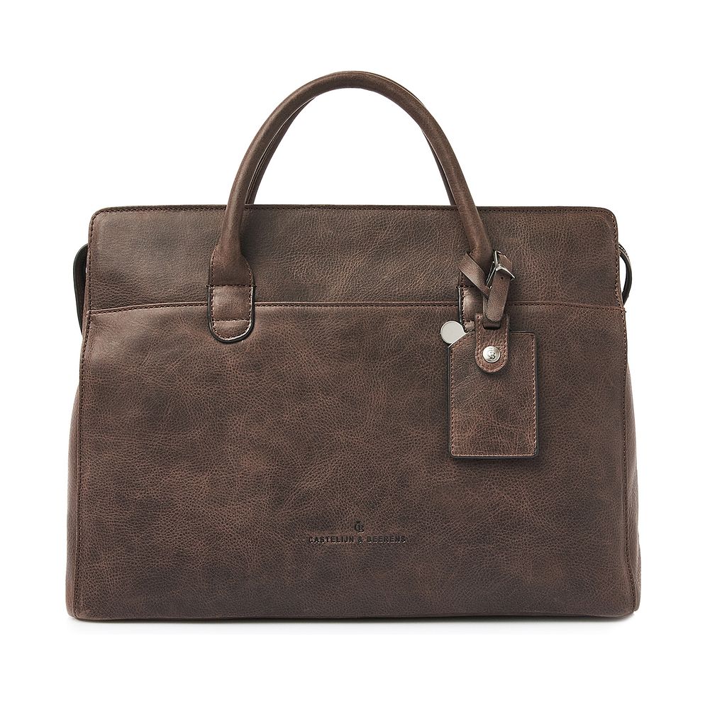 Castelijn & Beerens Carisma Borsa tote Protezione RFID Vera Pelle 41 cm Vano porta PC