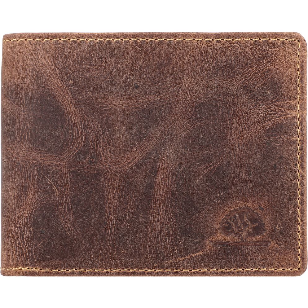 Greenburry Vintage Cartera Bloqueo RFID Piel natural 12 cm Greenburry Vintage Cartera Bloqueo RFID Piel natural 12 cm
