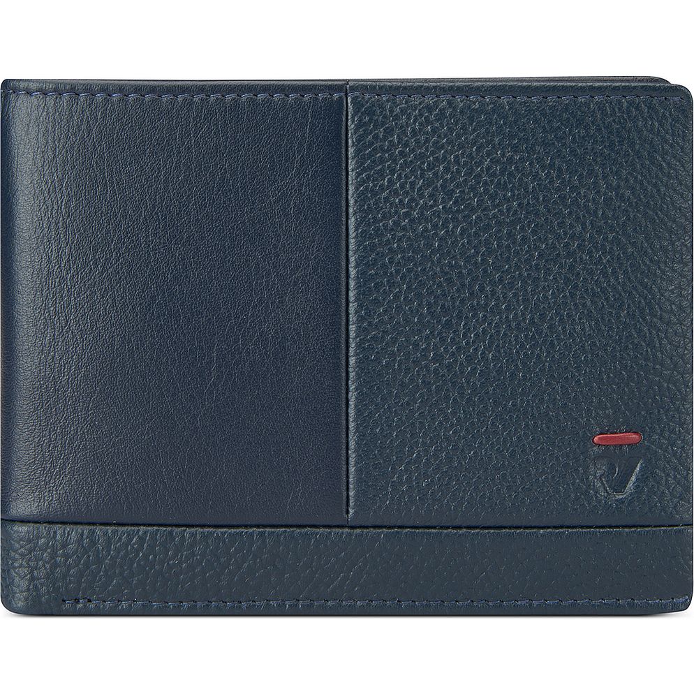 Roncato Trial DLX Portafoglio Protezione RFID Vera Pelle 9.5 cm