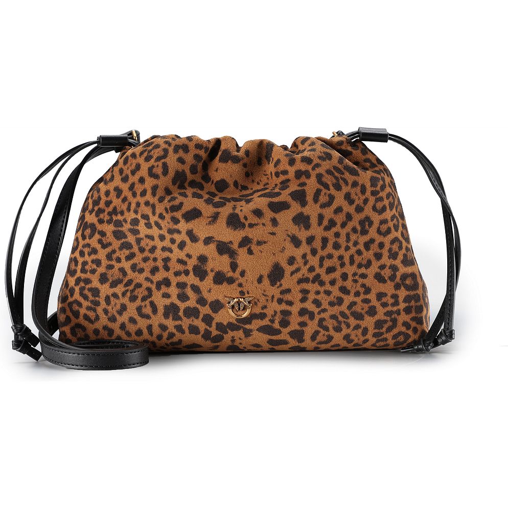 PINKO Mini Clutch Borsa a tracolla Vera Pelle 26 cm PINKO Mini Clutch Borsa a tracolla Vera Pelle 26 cm