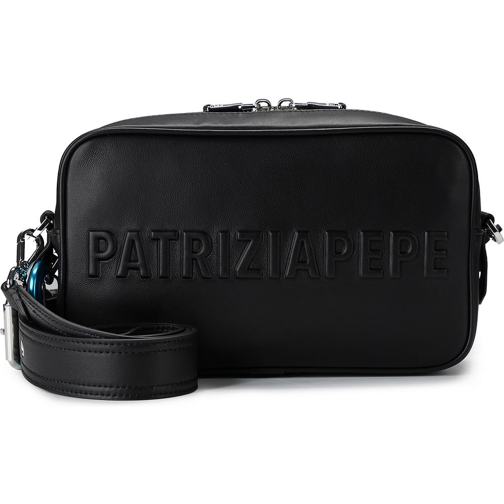 Patrizia Pepe Borsa a tracolla Vera Pelle 24 cm Patrizia Pepe Borsa a tracolla Vera Pelle 24 cm
