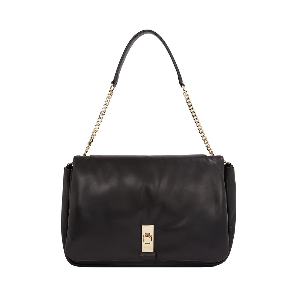 Tommy Hilfiger Soft Leather Borsa a spalla Vera Pelle 34 cm