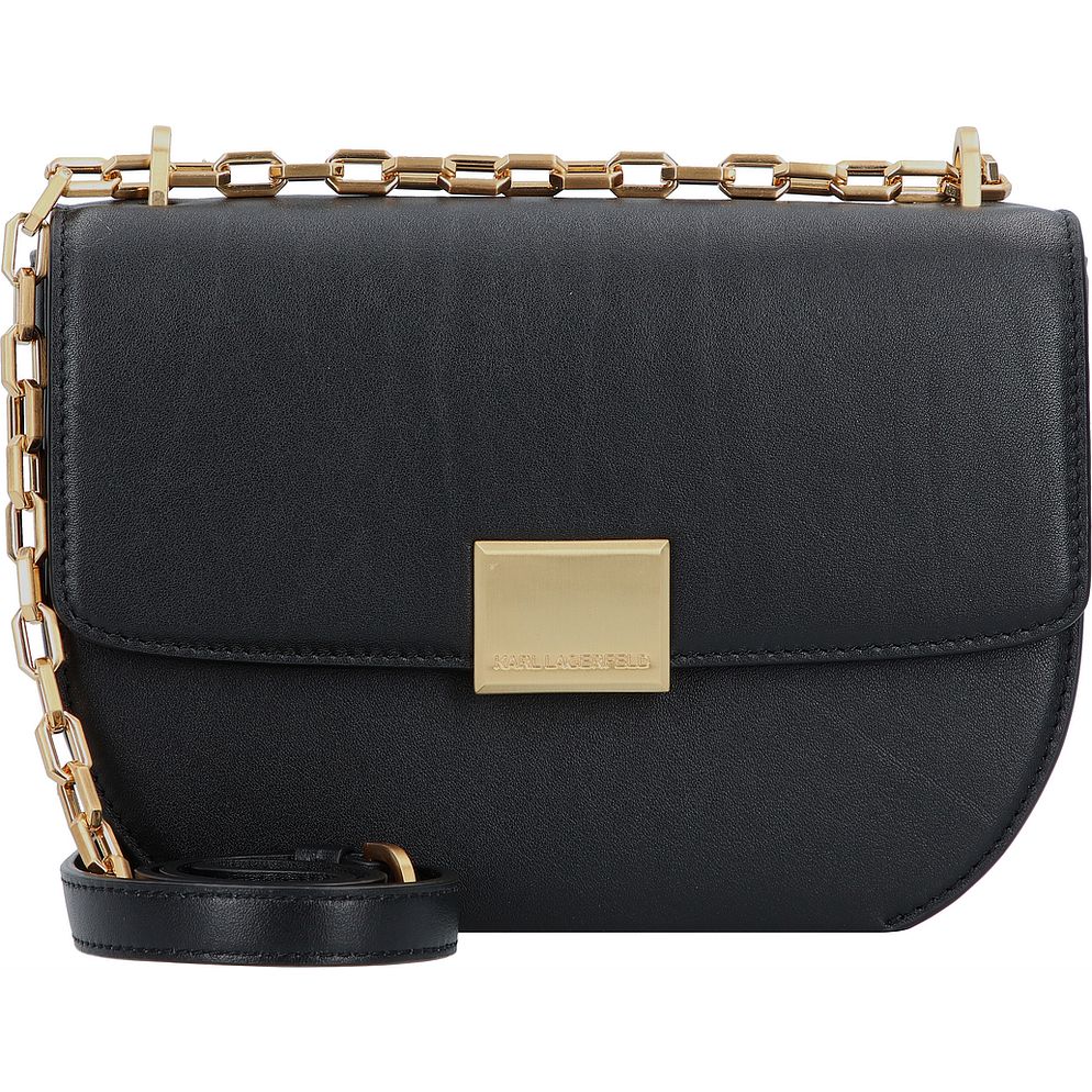 Karl Lagerfeld Forever Borsa a tracolla Vera Pelle 20 cm Karl Lagerfeld Forever Borsa a tracolla Vera Pelle 20 cm