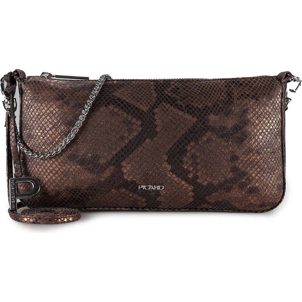 Picard Auguri Auguri Borsa a spalla Vera Pelle 26 cm