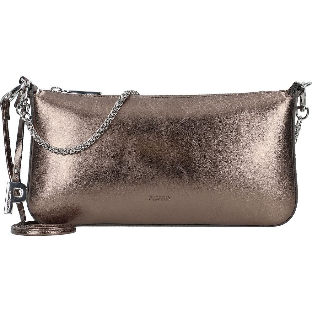 Picard Auguri Auguri Borsa a spalla Vera Pelle 26 cm