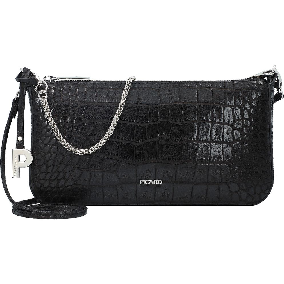 Picard Auguri Auguri Borsa a spalla Vera Pelle 26 cm