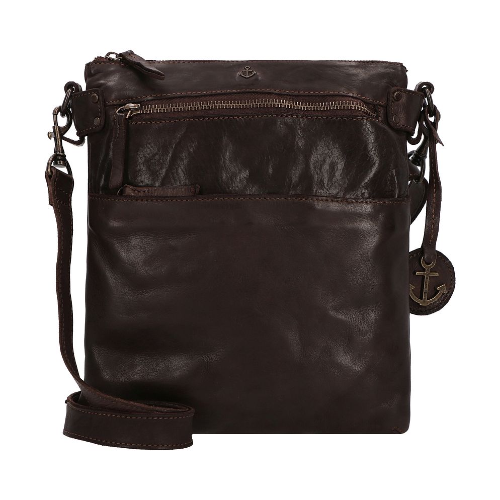 Harbour 2nd Anchor Love Zora Borsa a tracolla Vera Pelle 26 cm Harbour 2nd Anchor Love Zora Borsa a tracolla Vera Pelle 26 cm