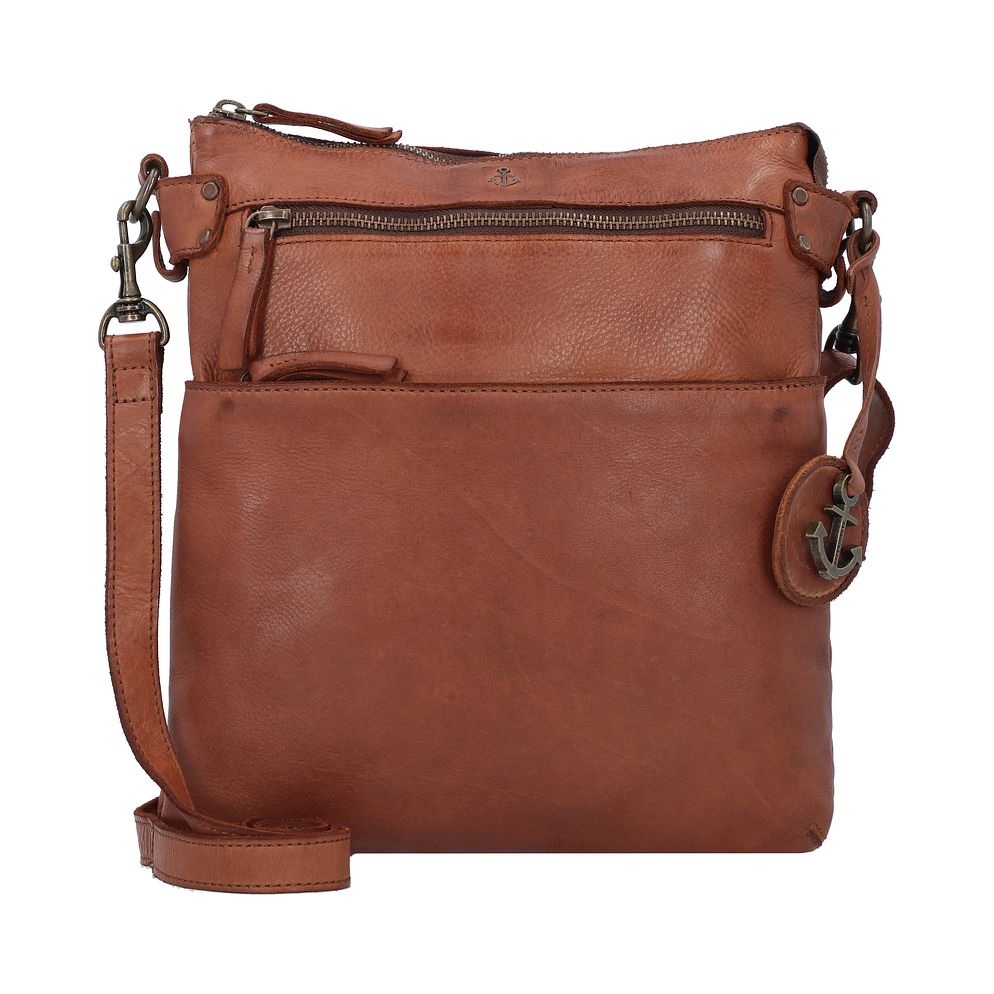 Harbour 2nd Anchor Love Zora Borsa a tracolla Vera Pelle 26 cm Harbour 2nd Anchor Love Zora Borsa a tracolla Vera Pelle 26 cm