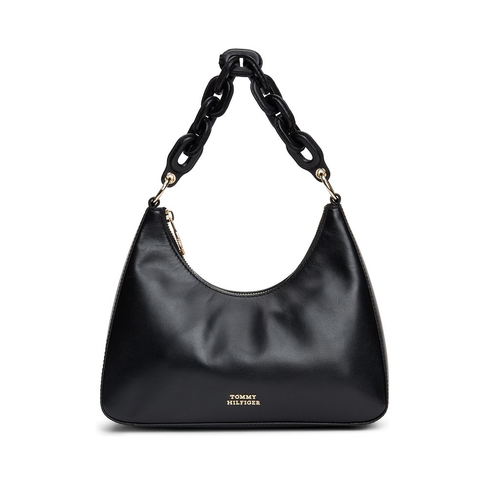 Tommy Hilfiger TH Soft Borsa a spalla Vera Pelle 38 cm Tommy Hilfiger TH Soft Borsa a spalla Vera Pelle 38 cm