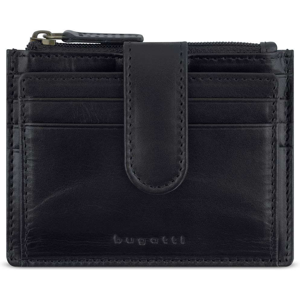 bugatti Remo Portafoglio Protezione RFID Vera Pelle 11 cm bugatti Remo Portafoglio Protezione RFID Vera Pelle 11 cm