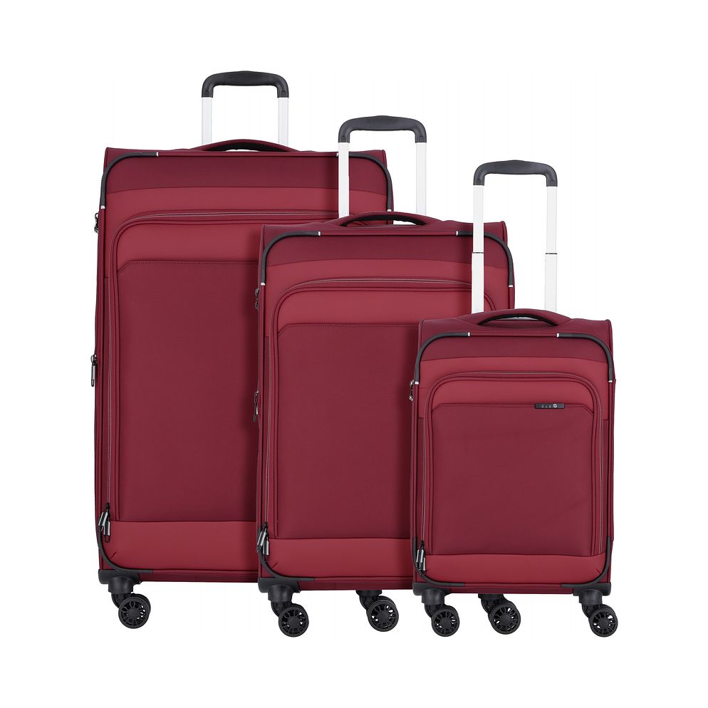 d & n Travel Line 9504 4 ruote Set di valigie 3 pezzi espandibile