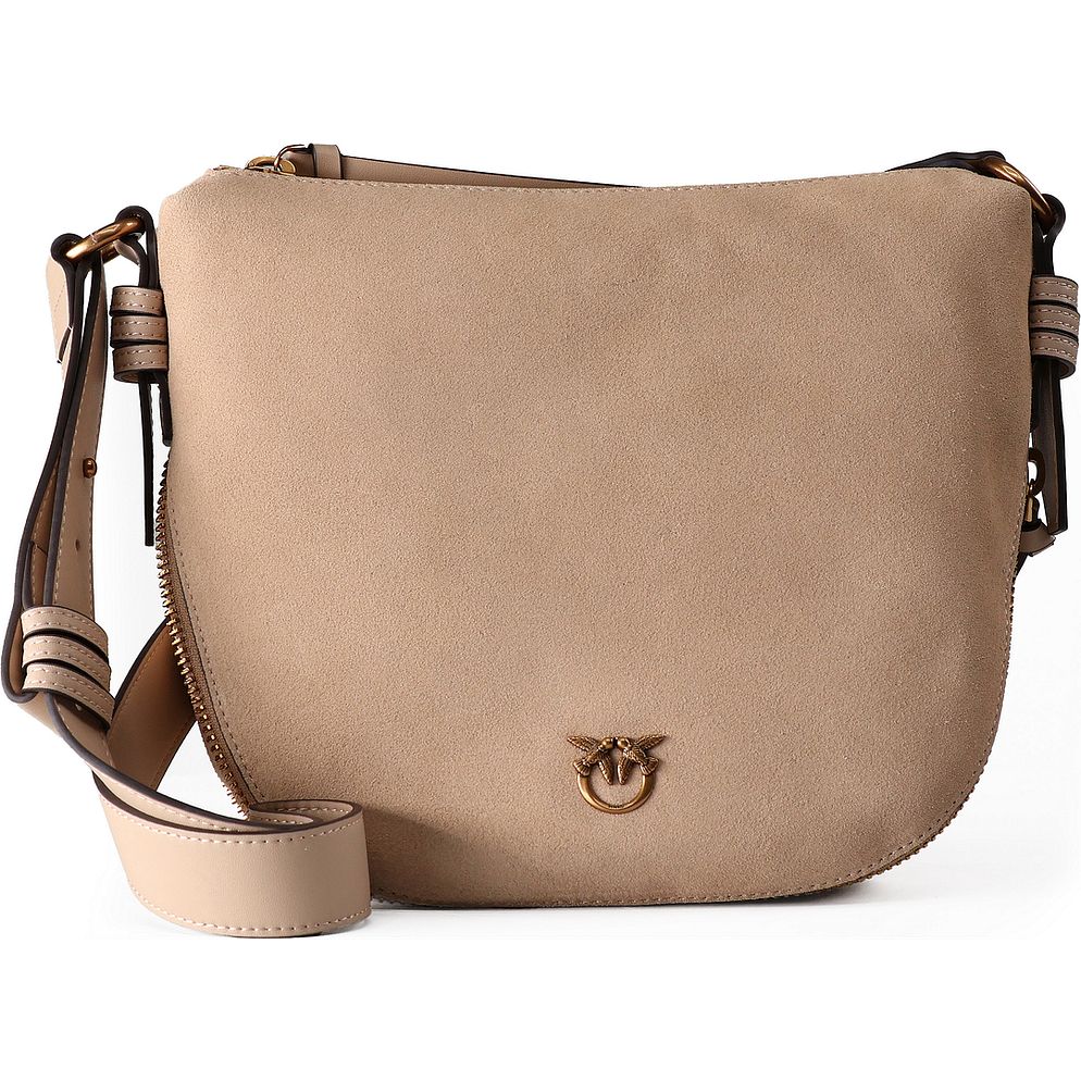 PINKO Zip Around Borsa a tracolla Vera Pelle 28 cm PINKO Zip Around Borsa a tracolla Vera Pelle 28 cm