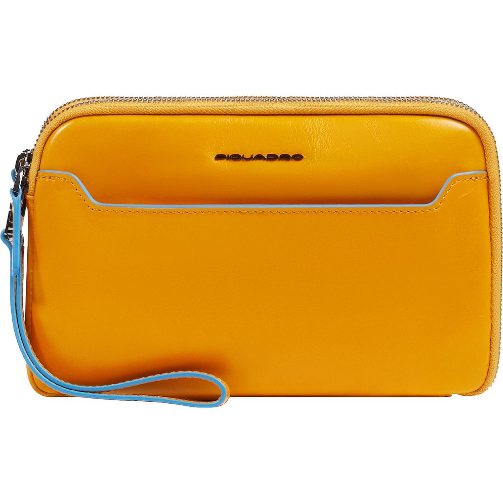 Piquadro Blue Square Pochette Vera Pelle 21 cm Piquadro Blue Square Pochette Vera Pelle 21 cm