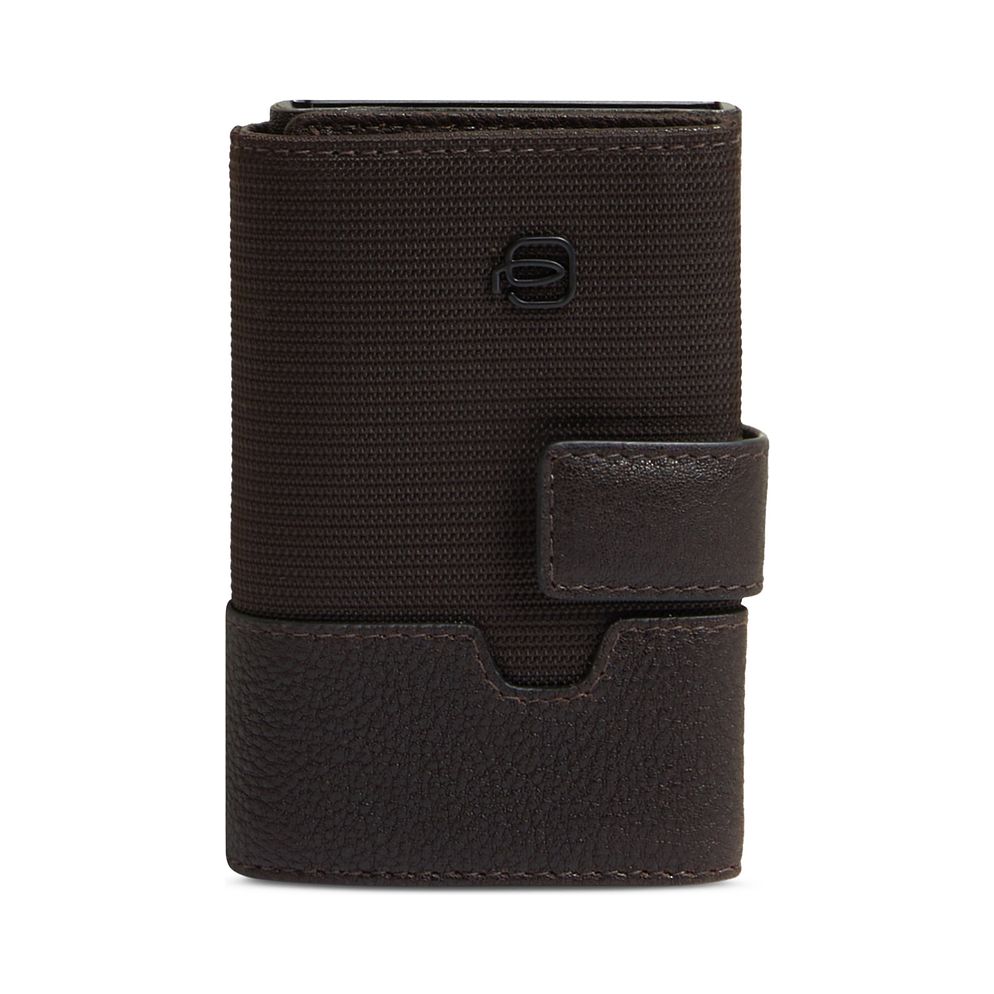 Piquadro Marcel Custodia per carta di credito Protezione RFID Vera Pelle 11.5 cm Piquadro Marcel Custodia per carta di credito Protezione RFID Vera Pelle 11.5 cm