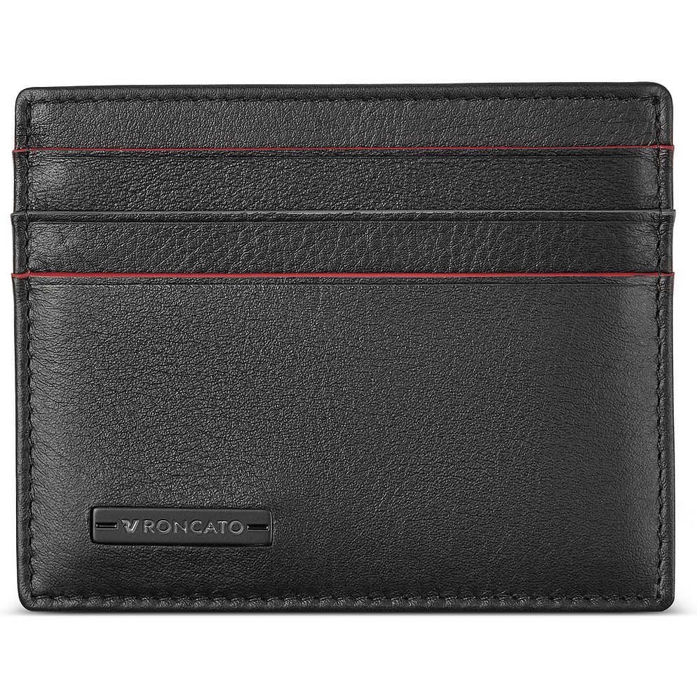 Roncato Detroit Custodia per carta di credito Protezione RFID Vera Pelle 10 cm Roncato Detroit Custodia per carta di credito Protezione RFID Vera Pelle 10 cm