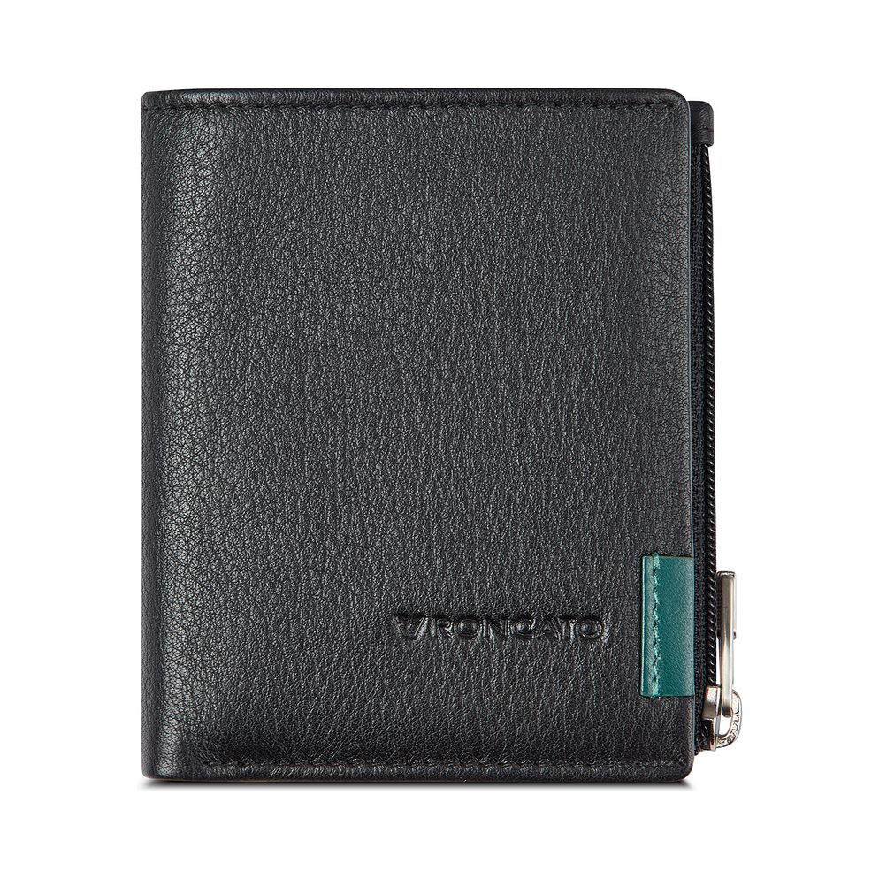 Roncato Monaco Portafoglio Protezione RFID Vera Pelle 8 cm Roncato Monaco Portafoglio Protezione RFID Vera Pelle 8 cm