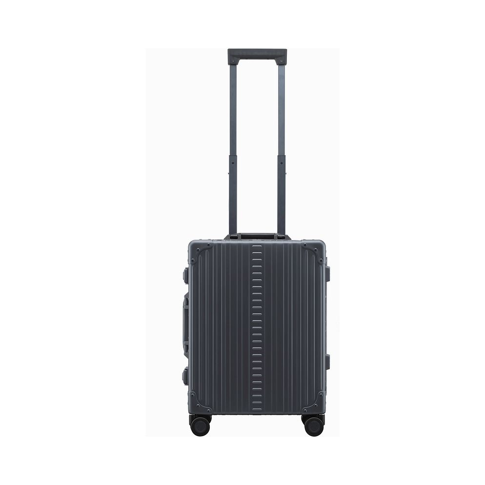 Aleon 21 Trolley cabina domestico a 4 ruote in Alluminio, 55 cm, con scomparto per laptop Aleon 21 Trolley cabina domestico a 4 ruote in Alluminio, 55 cm, con scomparto per laptop