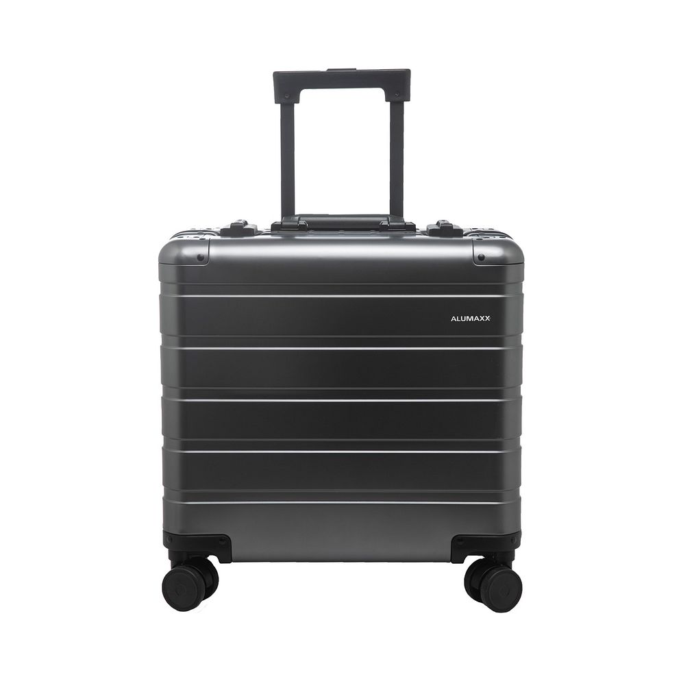 Alumaxx Trolley pilota Gravity a 4 ruote in Alluminio, 44 cm, con scomparto per laptop Alumaxx Trolley pilota Gravity a 4 ruote in Alluminio, 44 cm, con scomparto per laptop