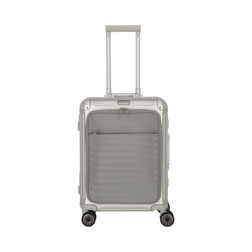 Travelite Next Trolley cabina a 4 ruote in Alluminio, 55 cm, scomparto per laptop Travelite Next Trolley cabina a 4 ruote in Alluminio, 55 cm, scomparto per laptop